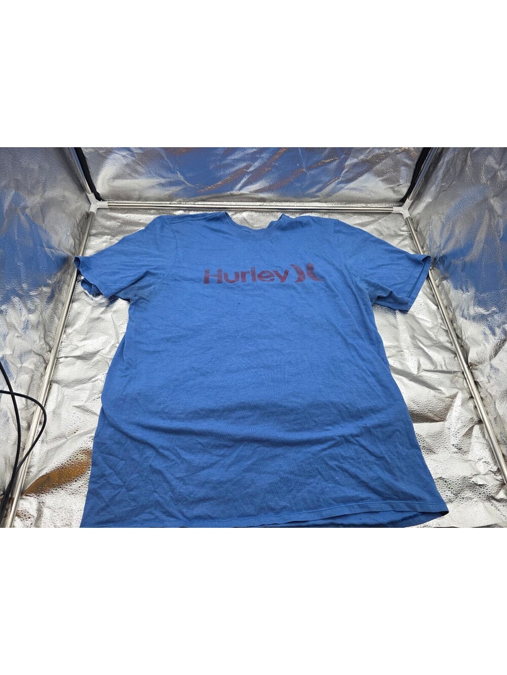 Hurley Men's Blue Logo T-Shirt Size XL